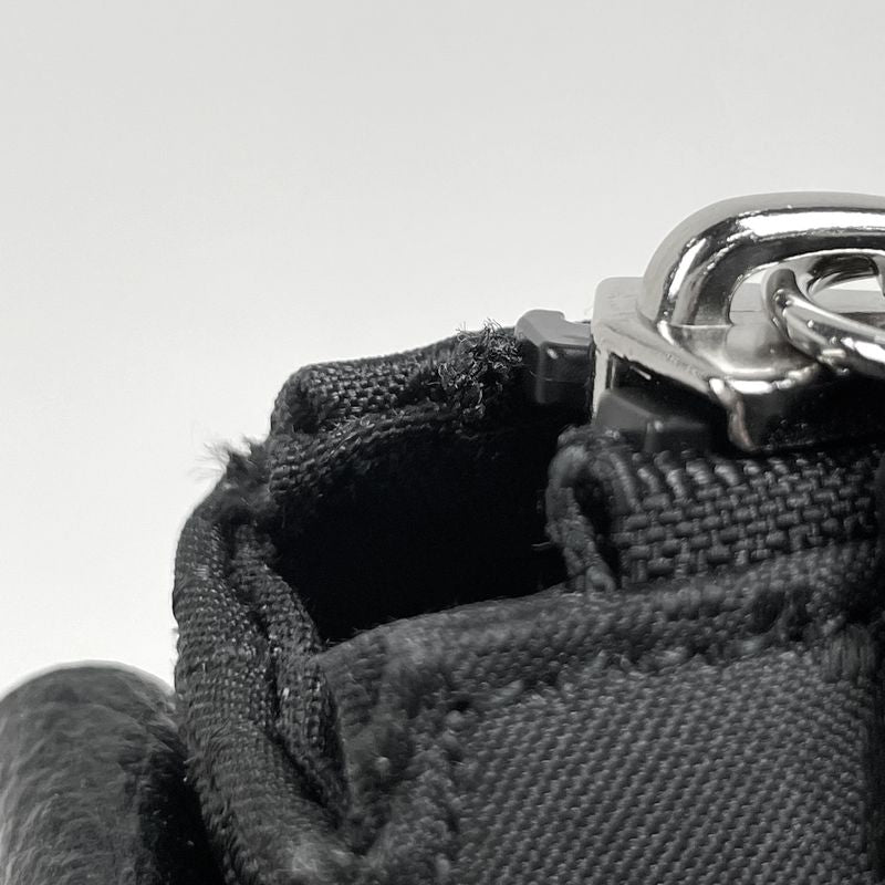 Gucci GG Pattern Shoulder Bag Crossbody Nylon Black