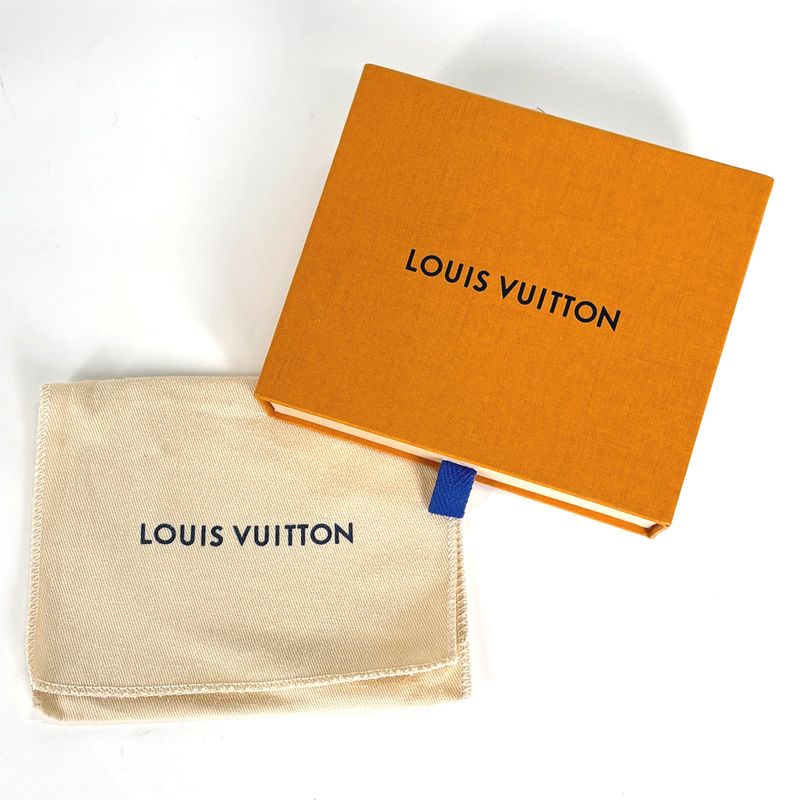 Louis Vuitton Portefeuille Multiple Billfold Card Holder Bifold Wallet Damier