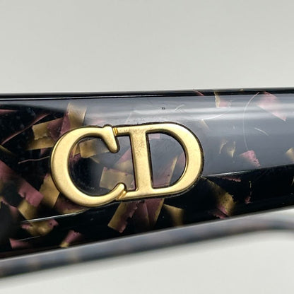 Dior Logo Sunglasses CD Eyewear Plastic Brown