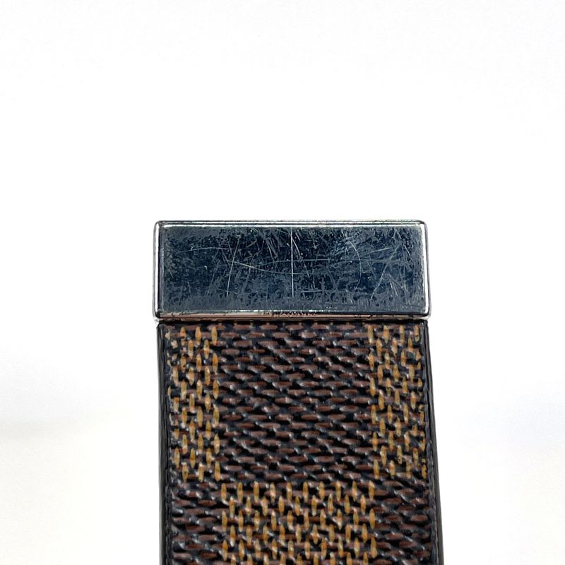 Louis Vuitton Ceinture Carre Logo Belt Damier Brown