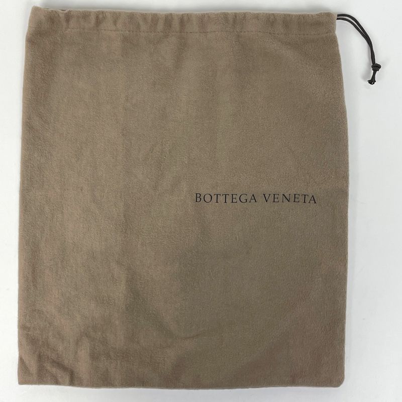 Bottega Veneta Intrecciato Shoulder Bag Crossbody Leather Black