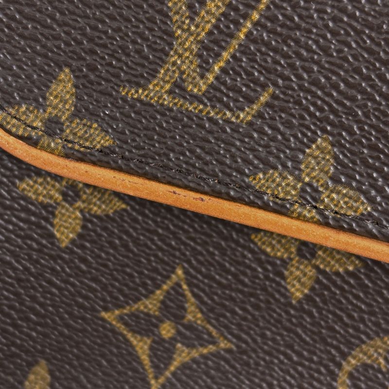 Louis Vuitton Pochette Florentine Waist Bag Pouch Monogram Brown