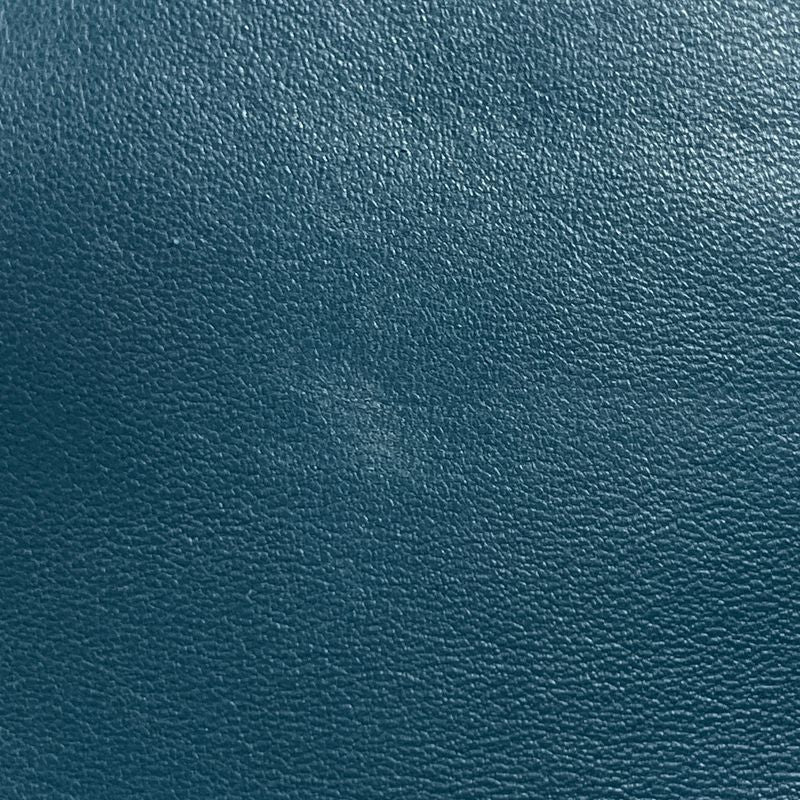 Hermes Dogon GM Bifold Bicolor Duo Wallet Togo Blue Jean