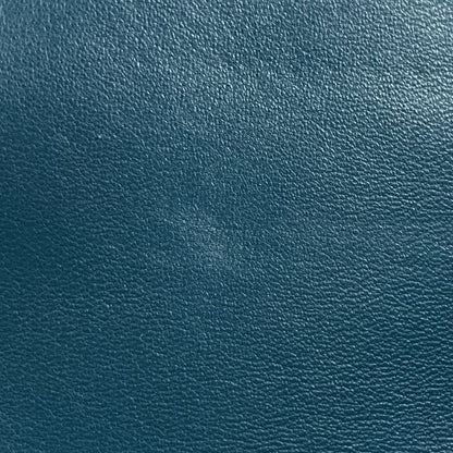 Hermes Dogon GM Bifold Bicolor Duo Wallet Togo Blue Jean