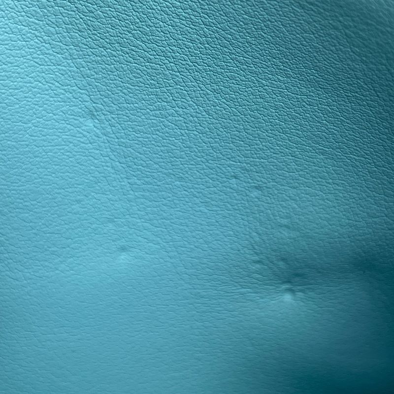 Hermes Dogon GM Bifold Bicolor Duo Wallet Togo Blue Jean