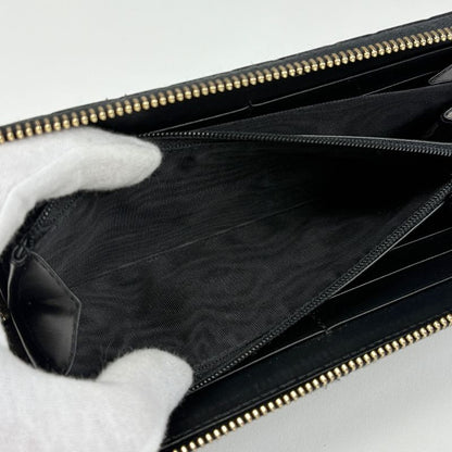 Gucci Guccissima Zip Around Wallet Signature Round Zip