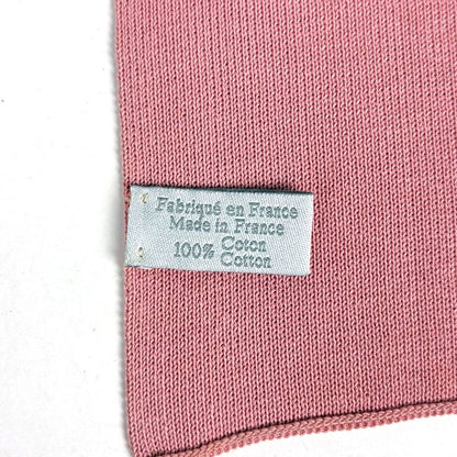 Chanel Sportsline Scarf CC Logo Cotton Pink