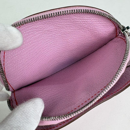 Hermes in the Loop to Go Card Case Coin Case Chevre Mauve Silvestre