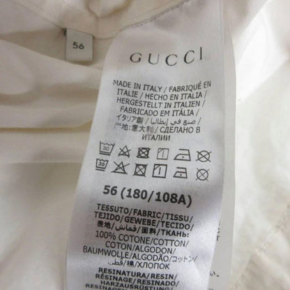 Gucci Sherry Line Cotton Canvas Windbreaker Anorak Hoodie Large 56
