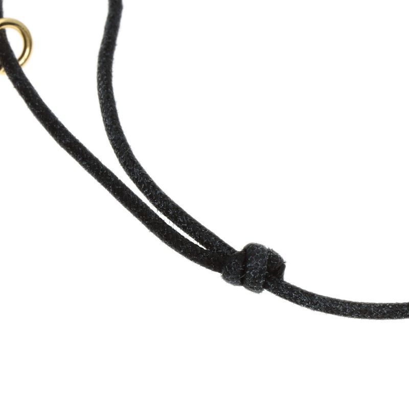 Tiffany & Co. T Smile Mini Cord Bracelet 18K Yellow Gold
