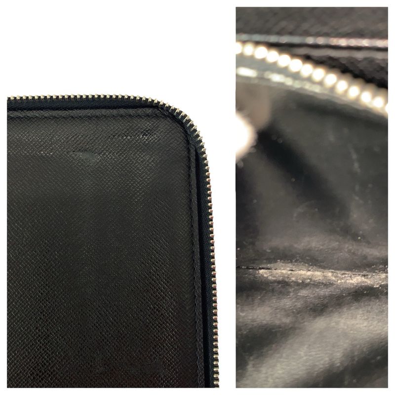 Louis Vuitton Damier Graphite Zippy Organizer Black Silver