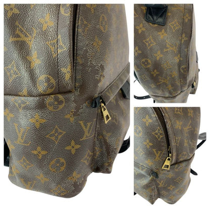 Louis Vuitton Monogram Palm Spring MM Brown Black Gold