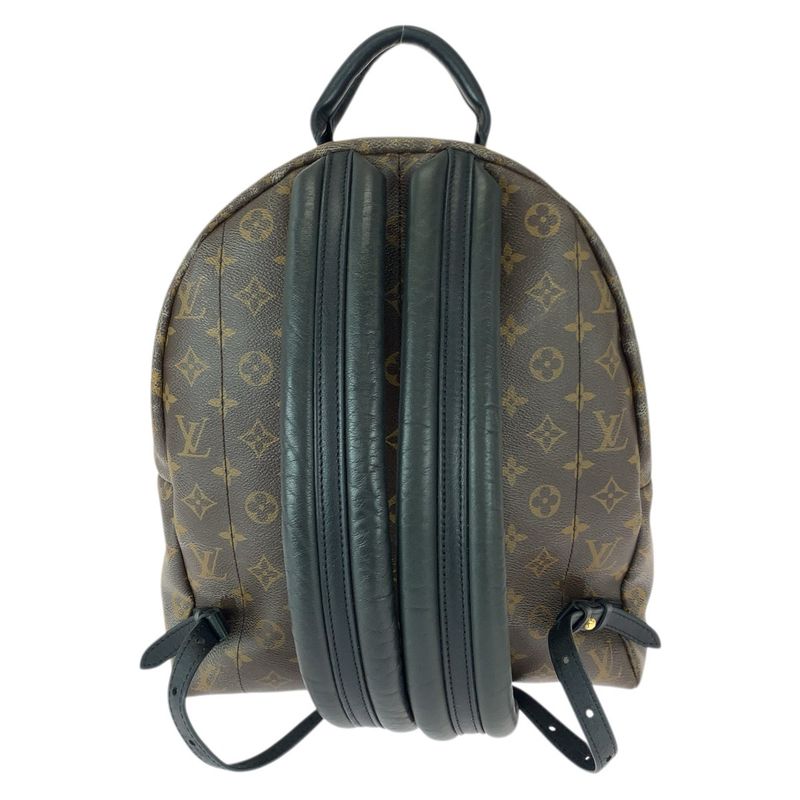Louis Vuitton Monogram Palm Spring MM Brown Black Gold