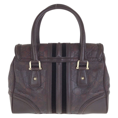 Guccissima Brown Gold Leather Handbag