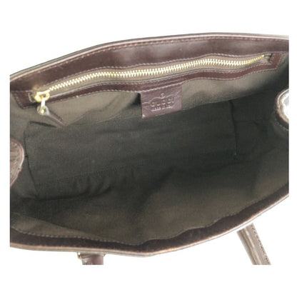 Guccissima Brown Gold Leather Handbag