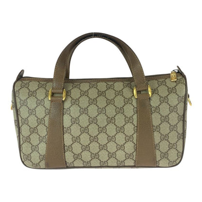 Gucci Vintage Sherry Line Beige Brown GG Supreme Canvas 39.02.040
