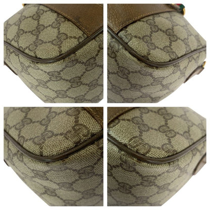Gucci Vintage Sherry Line Beige Brown GG Supreme Canvas 39.02.040