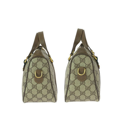 Gucci Vintage Sherry Line Beige Brown GG Supreme Canvas 39.02.040