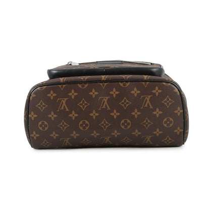 Louis Vuitton Backpack Monogram Macassar Josh NV Brown Noir Black