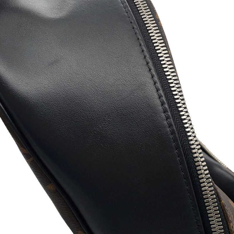 Louis Vuitton Backpack Monogram Macassar Josh NV Brown Noir Black