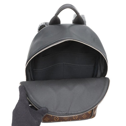 Louis Vuitton Backpack Monogram Macassar Josh NV Brown Noir Black