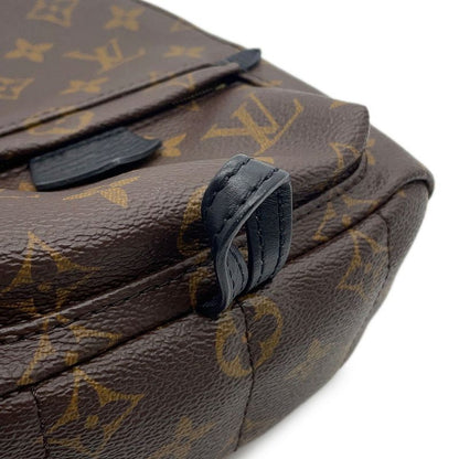 Louis Vuitton Backpack Monogram Palm Spring Mini Noir Black