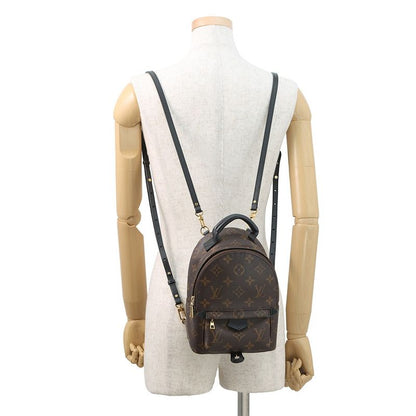 Louis Vuitton Backpack Monogram Palm Spring Mini Noir Black