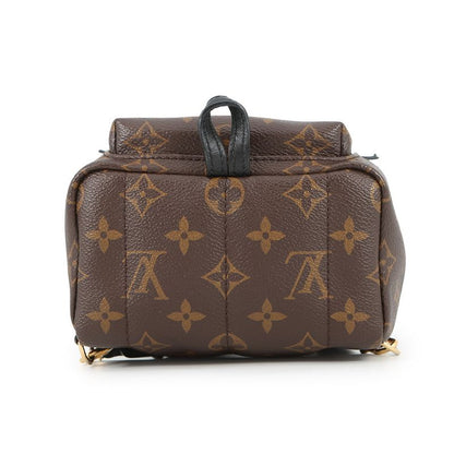 Louis Vuitton Backpack Monogram Palm Spring Mini Noir Black