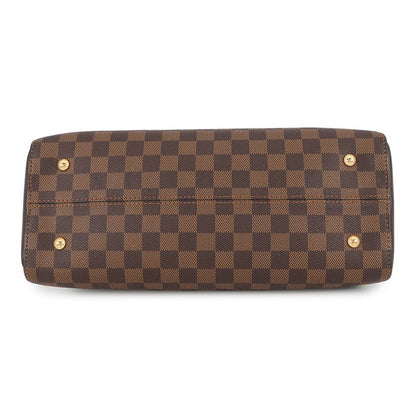 Louis Vuitton Damier Ebene Kensington Bowling Bag Brown Beige