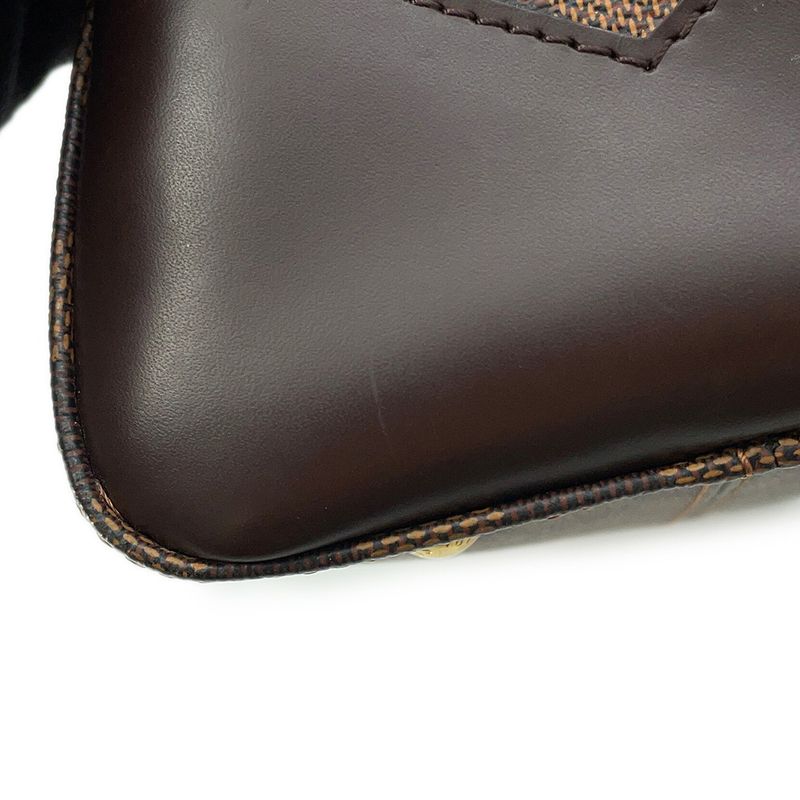 Louis Vuitton Damier Ebene Kensington Bowling Bag Brown Beige