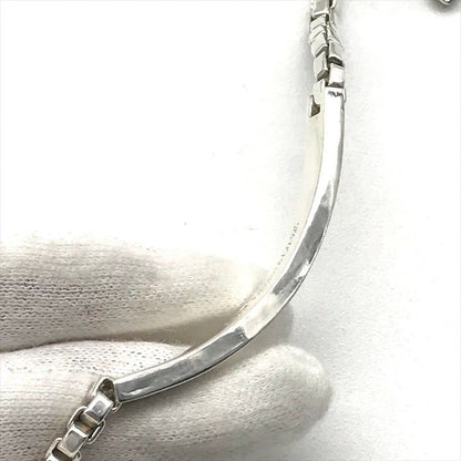 Tiffany & Co Venetian Link ID Bracelet Silver Bangle