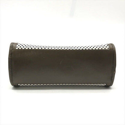 Fendi Peekaboo Defender Mesh Bag Cover Bag Brown