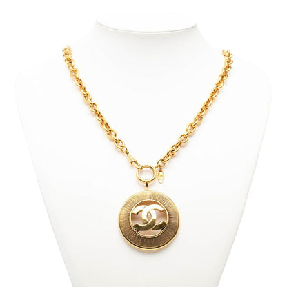 Chanel CC Logo Gold Plated