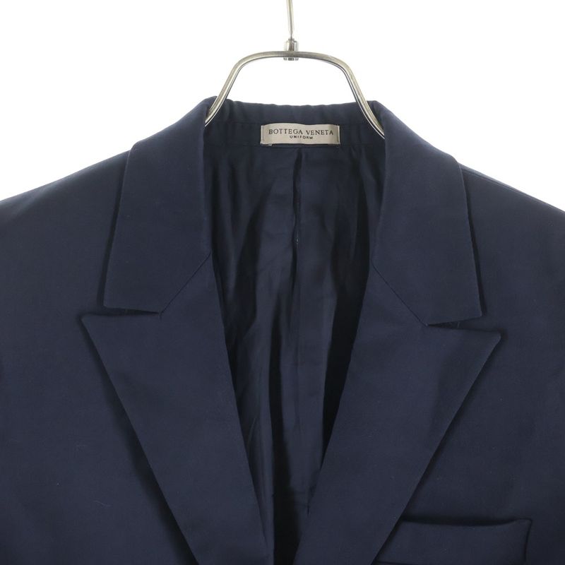 Bottega Veneta Wool Tailored Jacket Navy
