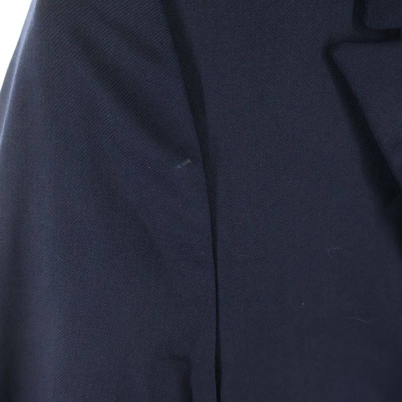 Bottega Veneta Wool Tailored Jacket Navy