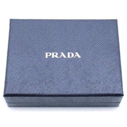 Prada Saffiano Trifold Wallet Aqua Leather Green