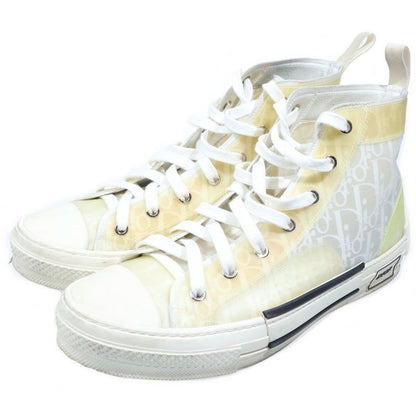 Dior Homme Oak High Top High Cut Sneakers White