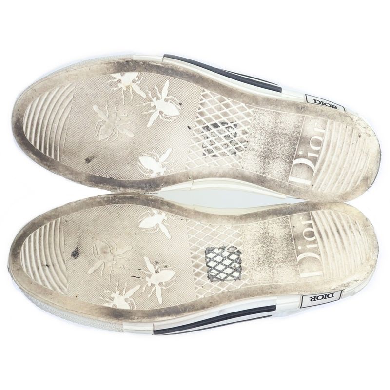 Dior Homme Oak High Top High Cut Sneakers White