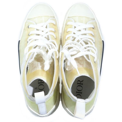 Dior Homme Oak High Top High Cut Sneakers White