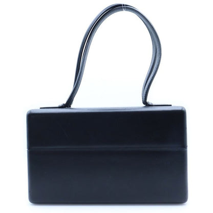 Loewe Clasp Handbag Black Leather