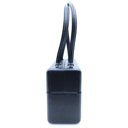 Loewe Clasp Handbag Black Leather