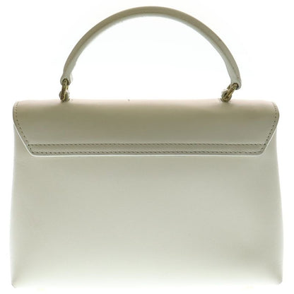Celine Teen Nino 2-Way Shoulder Bag White Leather