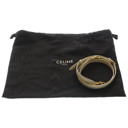Celine Teen Nino 2-Way Shoulder Bag White Leather