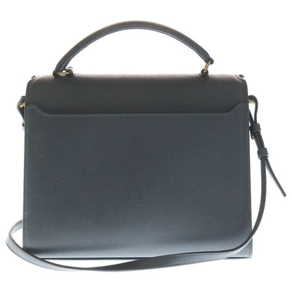 Saint Laurent Paris Cassandra Top Handle Leather Shoulder Bag Gray