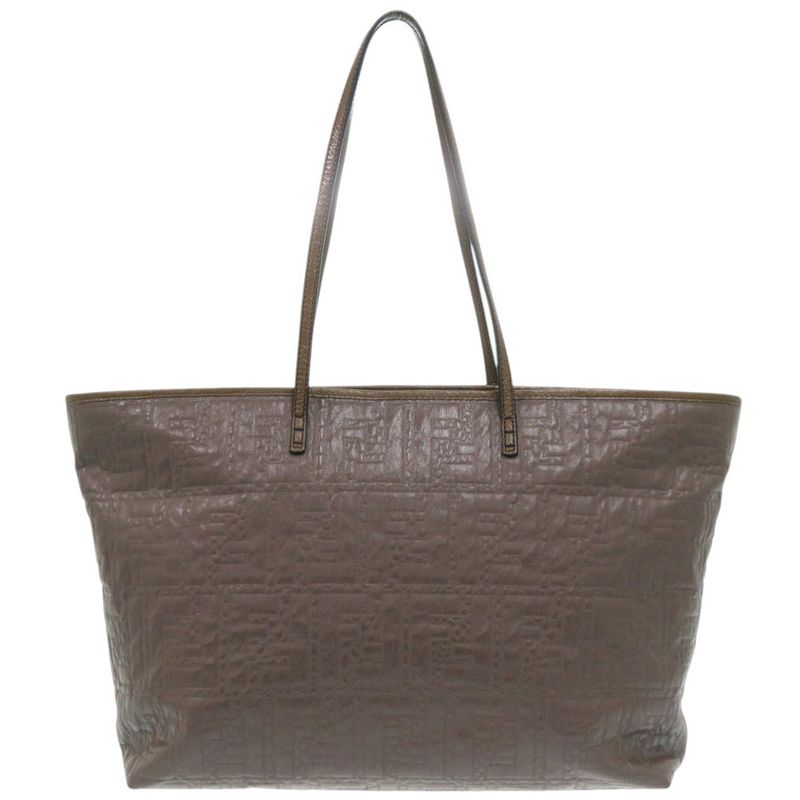 Fendi Canvas Brown Tote