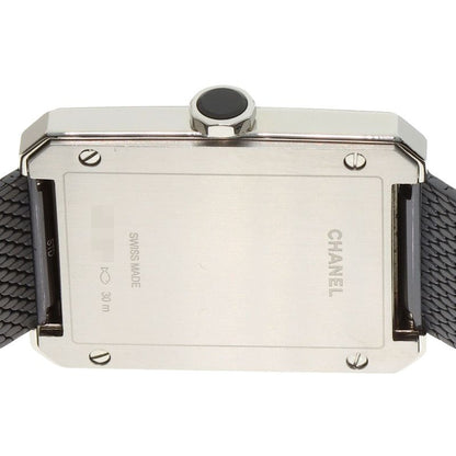 Chanel Boyfriend Tweed Diamond Watch SS