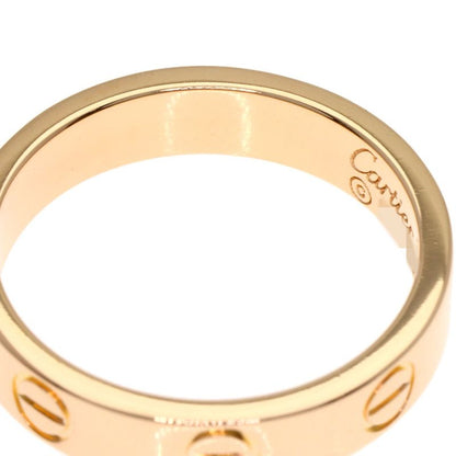 Cartier Mini Love Ring 47 Ring 18K Pink Gold