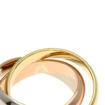 Cartier Trinity 48 Ring 18K Yellow Gold 18K Pink White