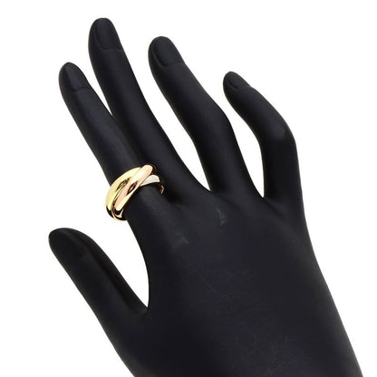 Cartier Trinity 48 Ring 18K Yellow Gold 18K Pink White