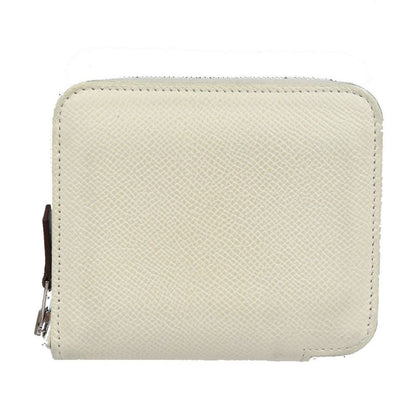 Hermes Azap Compact Silk in Veau Silver Cles Biscuit